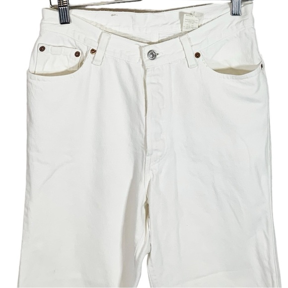 Vintage Levi's 501 High Rise Slim Straight Leg Jeans Size 28 - Picture 3 of 8